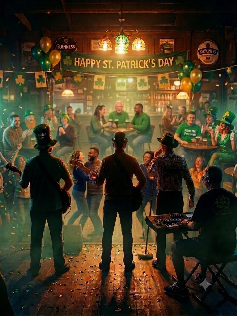 Perox Band sur scène dans un pub irlandais